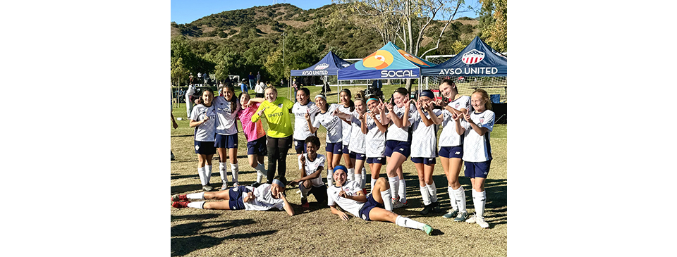 AYSO United G2012 Are SOCAL Fall League Champs! 